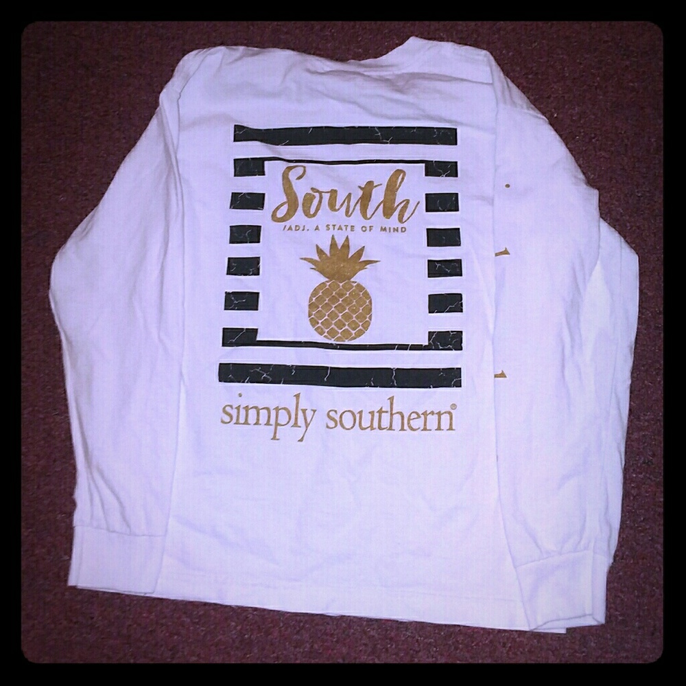 A Simply Southern long sleeve t shirt